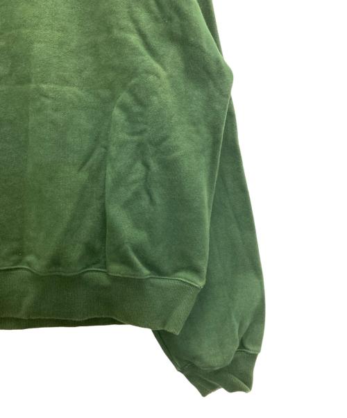 Unknown london（アンノウンロンドン）Unknown London (アンノウンロンドン) ラインストーンロゴスウェット グリーン サイズ:Ⅿの古着・服飾アイテム