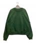 Unknown London（アンノウンロンドン）の古着「ラインストーンロゴスウェット」｜グリーン