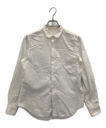 COMME des GARCONS（コムデギャルソン）の古着「ラウンドカラーシャツ」｜ホワイト