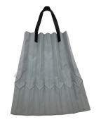me ISSEY MIYAKEミーイッセイ ミヤケ）の古着「PLEATS TOTE BAG」｜グレー