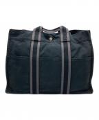 HERMESエルメス）の古着「トートバッグ」｜ブラック