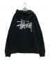 stussy (ステューシー) 両面プリントパーカー ブラック サイズ:Ⅼ：8000円