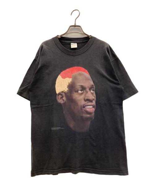 Murina（ムリナ）Murina (ムリナ) 90s Denim Rodman Tee ブラック サイズ:Ⅼの古着・服飾アイテム