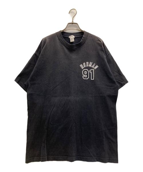 BLUE HAIR（ブルーヘアー）BLUE HAIR (ブルーヘアー) 90s Denim Rodman Tee ブラック サイズ:XLの古着・服飾アイテム