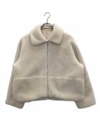 URBAN RESEARCHアーバンリサーチ）の古着「ボアジャケット」｜ホワイト