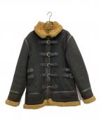 RUDE GALLERYルードギャラリー）の古着「ボアジャケット」｜ブラック