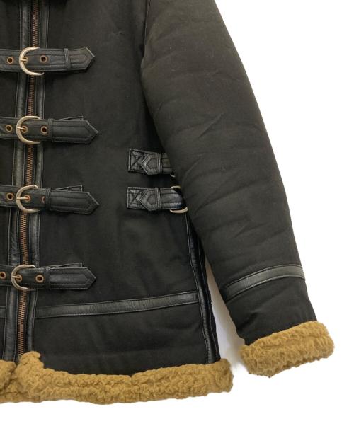 RUDE GALLERY（ルードギャラリー）RUDE GALLERY (ルードギャラリー) ボアジャケット ブラック サイズ:Ⅿの古着・服飾アイテム