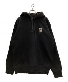 Carhartt WIP（カーハート ワークインプログレス）の古着「HOODED TEEF SWEAT」｜ブラック