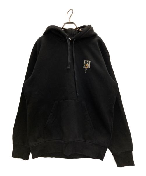 Carhartt WIP（カーハート ワークインプログレス）CARHARTT WIP (カーハート ワークインプログレス) HOODED TEEF SWEAT ブラック サイズ:Ⅿの古着・服飾アイテム