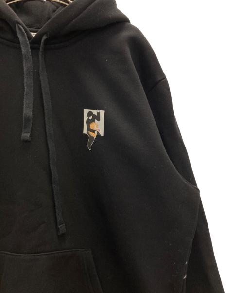 Carhartt WIP（カーハート ワークインプログレス）CARHARTT WIP (カーハート ワークインプログレス) HOODED TEEF SWEAT ブラック サイズ:Ⅿの古着・服飾アイテム