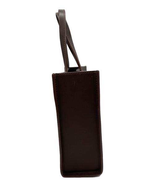 土屋鞄（ツチヤカバン）土屋鞄 (ツチヤカバン) レザートートバッグ ダークブラウンの古着・服飾アイテム