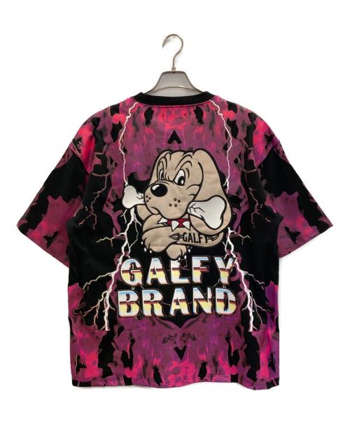GALFY（ガルフィー）GALFY (ガルフィー) 番犬Tee パープル サイズ:XLの古着・服飾アイテム
