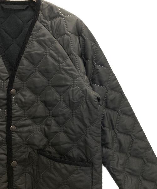 ARMEN（アーメン）ARMEN (アーメン) キルティングジャケット ブラックの古着・服飾アイテム