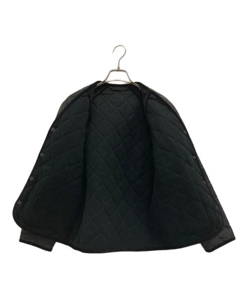 ARMEN（アーメン）ARMEN (アーメン) キルティングジャケット ブラックの古着・服飾アイテム