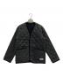 ARMEN（アーメン）の古着「キルティングジャケット」｜ブラック