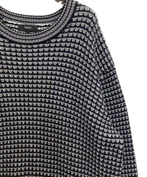 theory（セオリー）theory (セオリー) バーズアイニット ブラック サイズ:Ⅼの古着・服飾アイテム