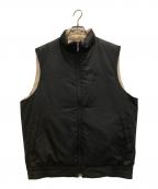 BURBERRY GOLFバーバリーゴルフ）の古着「リバーシブルダウンベスト」｜ブラック
