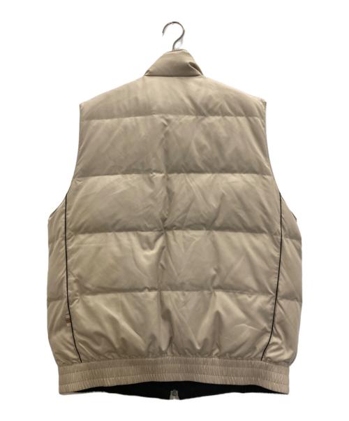 BURBERRY GOLF（バーバリーゴルフ）BURBERRY GOLF (バーバリーゴルフ) リバーシブルダウンベスト ブラック サイズ:XLの古着・服飾アイテム