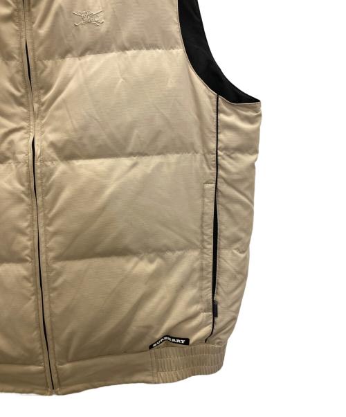 BURBERRY GOLF（バーバリーゴルフ）BURBERRY GOLF (バーバリーゴルフ) リバーシブルダウンベスト ブラック サイズ:XLの古着・服飾アイテム