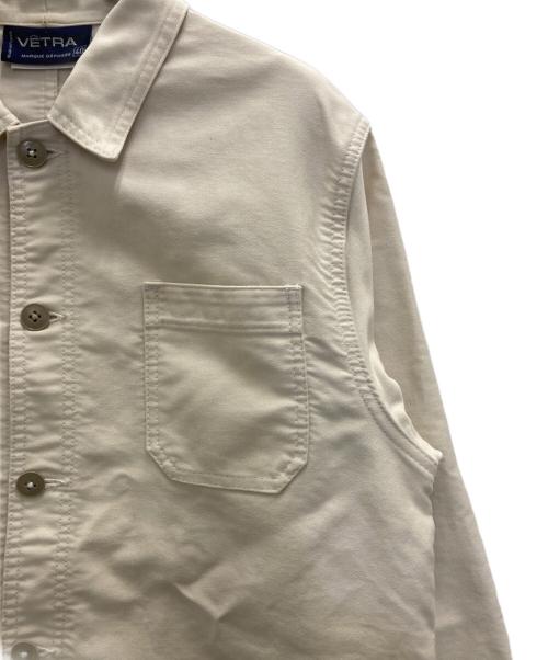 VETRA（ベトラ）VETRA (ベトラ) ワークジャケット ホワイト サイズ:40の古着・服飾アイテム