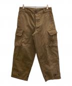 ALIER AIZENAYアリエル・アイゼネ）の古着「復刻M-47タイプフィールドカーゴパンツ」｜ブラウン