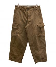 ALIER AIZENAY（アリエル・アイゼネ）の古着「復刻M-47タイプフィールドカーゴパンツ」｜ブラウン