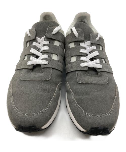 W.H（ダブルエイチ）W.H (ダブルエイチ) スウェードスニーカー グレー サイズ:サイズ表記なしの古着・服飾アイテム