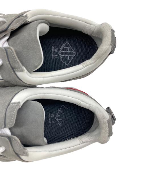 W.H（ダブルエイチ）W.H (ダブルエイチ) スウェードスニーカー グレー サイズ:サイズ表記なしの古着・服飾アイテム