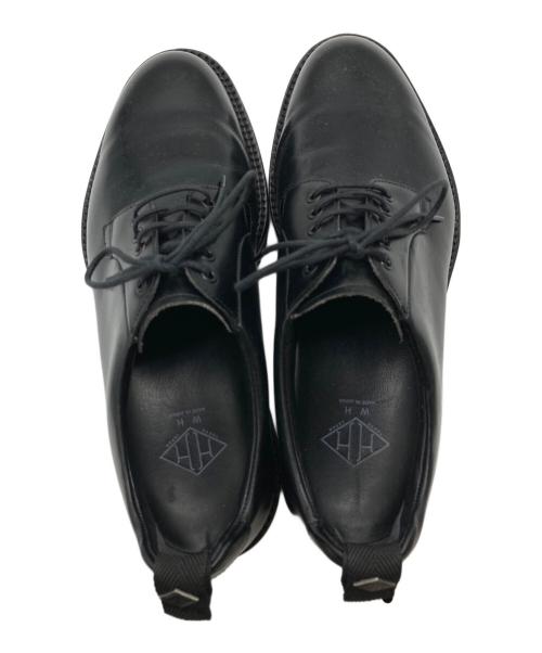 W.H（ダブルエイチ）W.H (ダブルエイチ) プレーントゥー シューズ ブラック サイズ:表記なしの古着・服飾アイテム