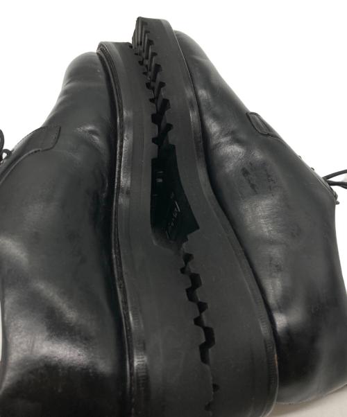 W.H（ダブルエイチ）W.H (ダブルエイチ) プレーントゥー シューズ ブラック サイズ:表記なしの古着・服飾アイテム