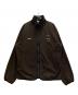F.C.R.B.（エフシーレアルブリストル）の古着「ZEBRA FLEECE REVERSIBLE JACKET」｜ブラウン×ホワイト