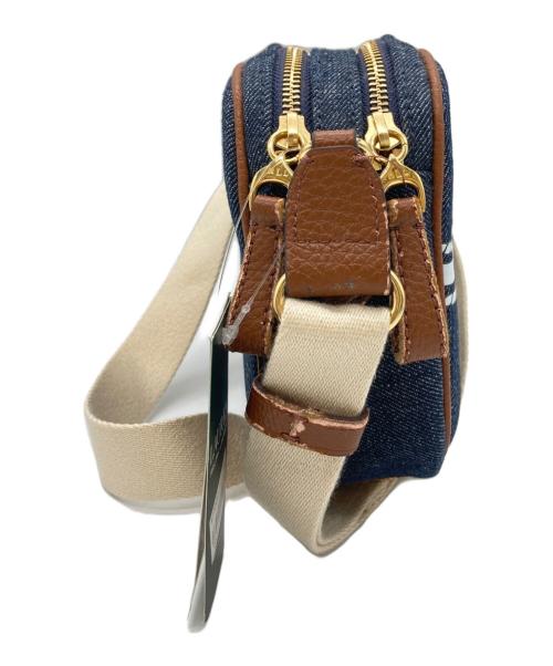 LAUREN RALPH LAUREN（ローレンラルフローレン）LAUREN RALPH LAUREN (ローレンラルフローレン) デニムショルダーバッグ インディゴの古着・服飾アイテム