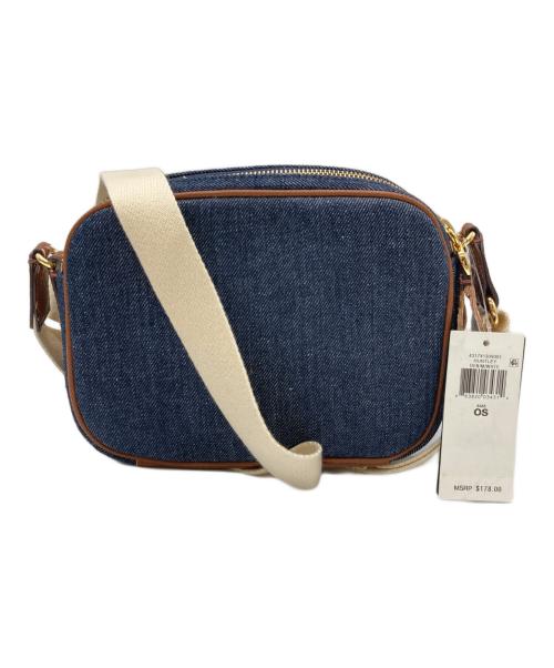 LAUREN RALPH LAUREN（ローレンラルフローレン）LAUREN RALPH LAUREN (ローレンラルフローレン) デニムショルダーバッグ インディゴの古着・服飾アイテム
