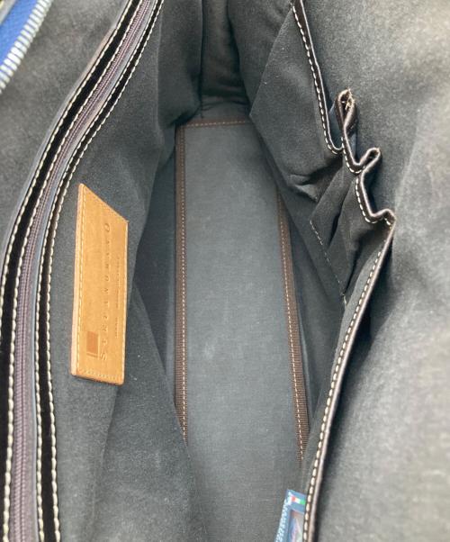 STEFANOMANO（ステファノマーノ）STEFANOMANO (ステファノマーノ) ブリーフケース ブラウンの古着・服飾アイテム