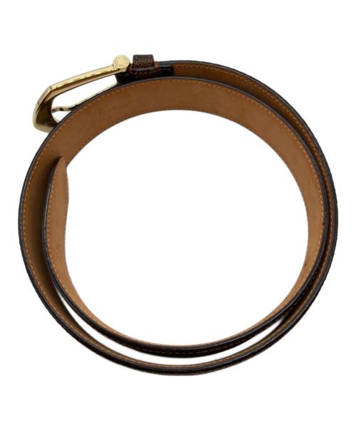 LOUIS VUITTON（ルイ ヴィトン）LOUIS VUITTON (ルイ ヴィトン) サンチュール ベルト ブラウンの古着・服飾アイテム