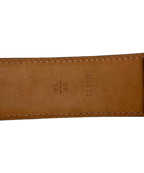 LOUIS VUITTON（ルイ ヴィトン）LOUIS VUITTON (ルイ ヴィトン) サンチュール ベルト ブラウンの古着・服飾アイテム