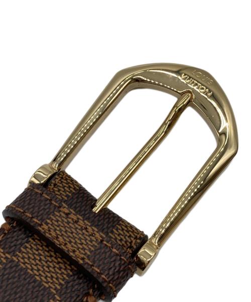 LOUIS VUITTON（ルイ ヴィトン）LOUIS VUITTON (ルイ ヴィトン) サンチュール ベルト ブラウンの古着・服飾アイテム
