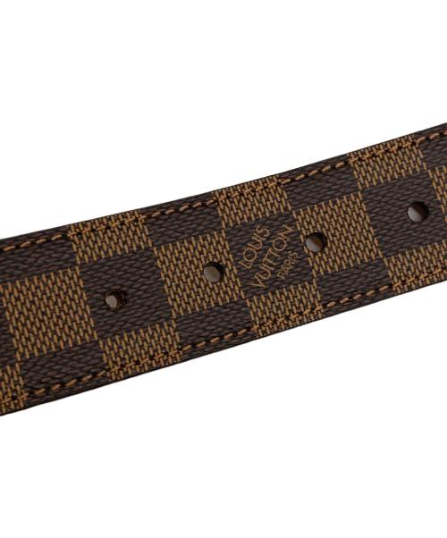 LOUIS VUITTON（ルイ ヴィトン）LOUIS VUITTON (ルイ ヴィトン) サンチュール ベルト ブラウンの古着・服飾アイテム