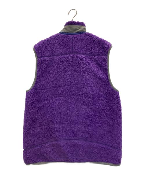 Patagonia（パタゴニア）Patagonia (パタゴニア) フリースベスト パープル サイズ:Ⅿの古着・服飾アイテム