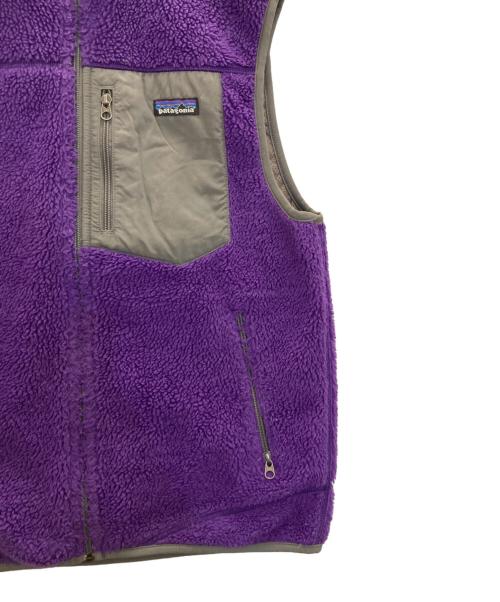 Patagonia（パタゴニア）Patagonia (パタゴニア) フリースベスト パープル サイズ:Ⅿの古着・服飾アイテム