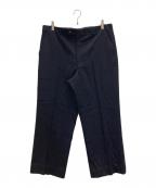 Christian Dior MONSIEURクリスチャンディオールムッシュ）の古着「オールドウールスラックス」｜ネイビー