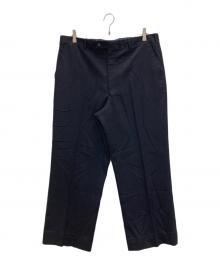 Christian Dior MONSIEUR（クリスチャンディオールムッシュ）の古着「オールドウールスラックス」｜ネイビー