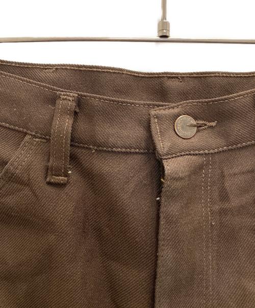 Wrangler（ラングラー）Wrangler (ラングラー) 90s ランチャードレスジーンズ ブラウン サイズ:W36×L30の古着・服飾アイテム