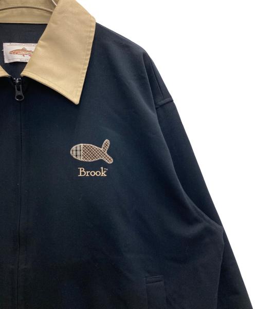 BROOK（ブルック）BROOK (ブルック) zip blouson ネイビー サイズ:1の古着・服飾アイテム