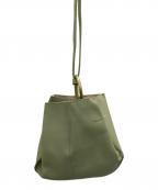 MARROWマロウ）の古着「RING HANDLE BAG」｜グリーン