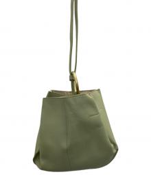 MARROW（マロウ）の古着「RING HANDLE BAG」｜グリーン