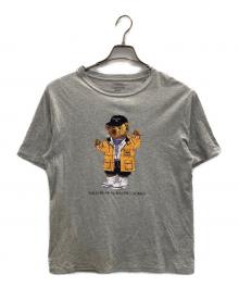 POLO RALPH LAUREN（ポロ・ラルフローレン）の古着「プリントTシャツ」｜グレー