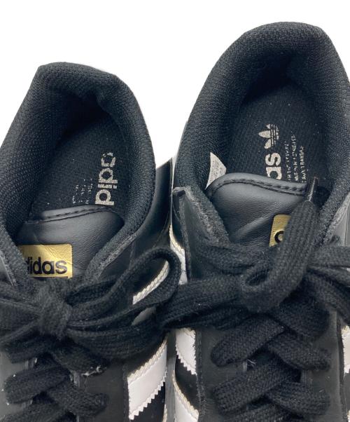 adidas（アディダス）adidas (アディダス) ローカットスニーカー ブラック サイズ:25.5㎝の古着・服飾アイテム