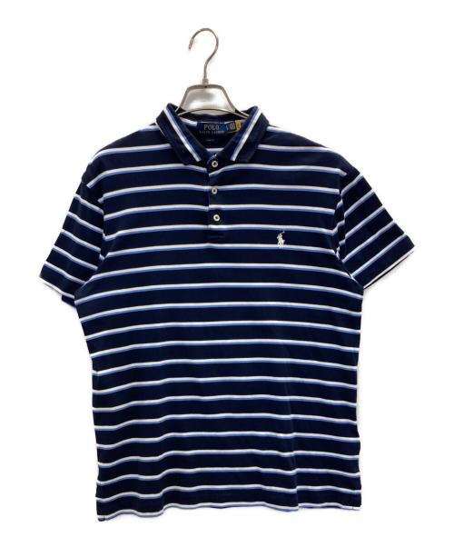 POLO RALPH LAUREN（ポロ・ラルフローレン）POLO RALPH LAUREN (ポロ・ラルフローレン) ポロシャツ ネイビー サイズ:SIZE Lの古着・服飾アイテム
