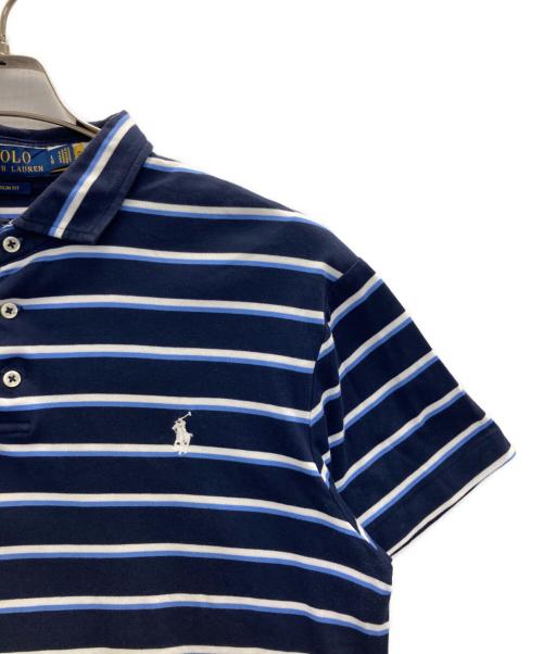 POLO RALPH LAUREN（ポロ・ラルフローレン）POLO RALPH LAUREN (ポロ・ラルフローレン) ポロシャツ ネイビー サイズ:SIZE Lの古着・服飾アイテム